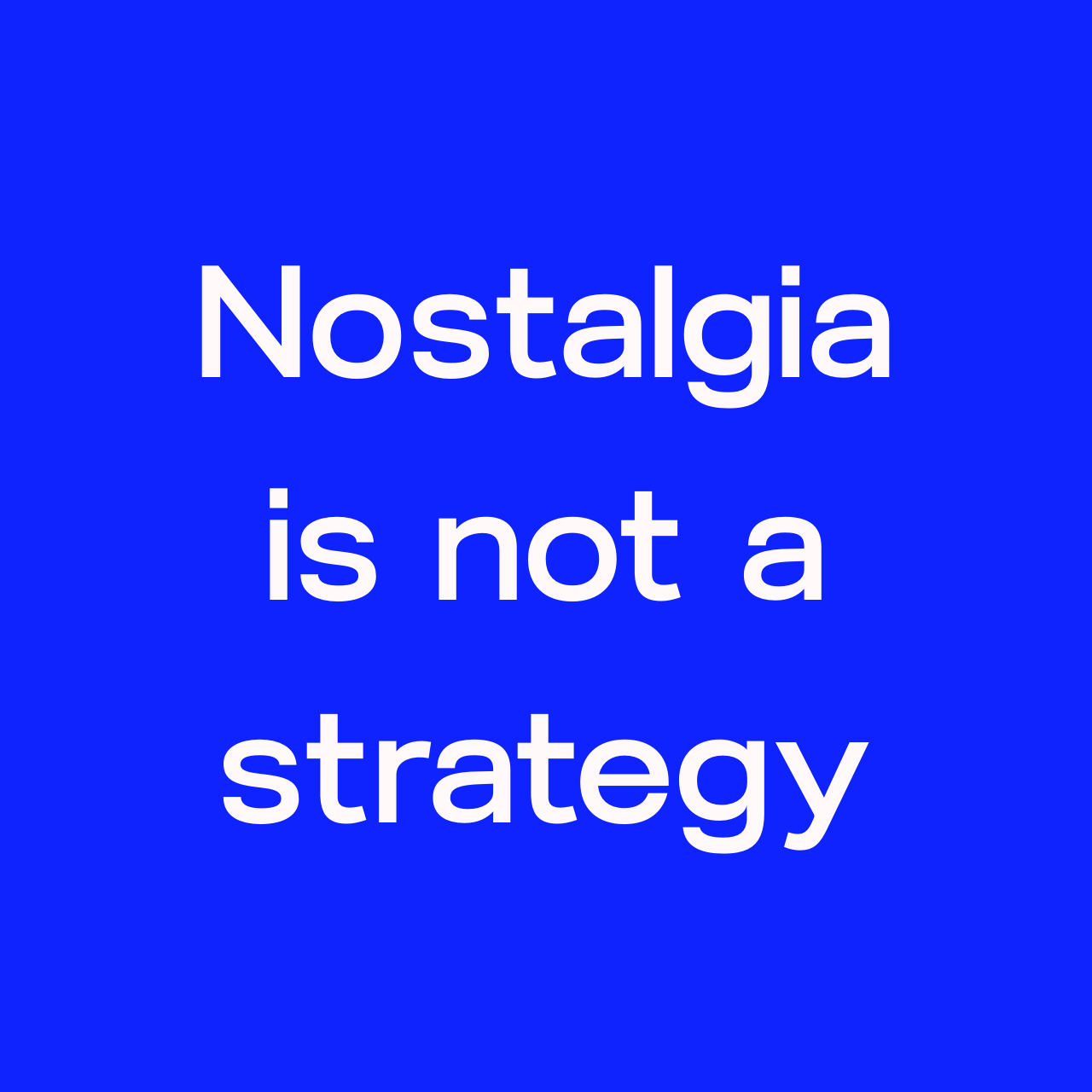 The Fortress Fallacy